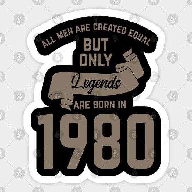 1980 birthday gift Sticker by rodmendonca